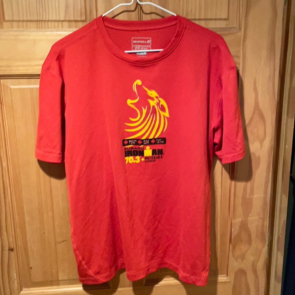 Merrell 70.3 muskoka finisher tshirt